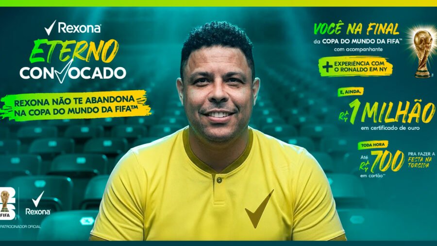 Banner da Promoção Rexona O Eterno Convocado