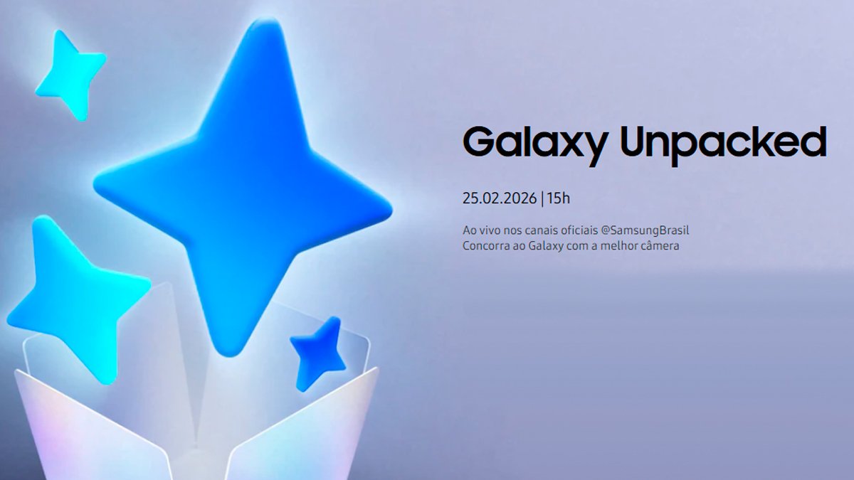 Banner da Promoção Samsung Unpacked Galaxy S26
