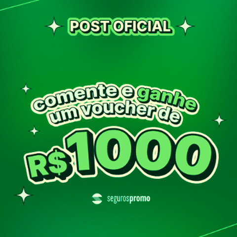 Banner quadrado da Promoção Seguros Promo Perrengue de Viagem