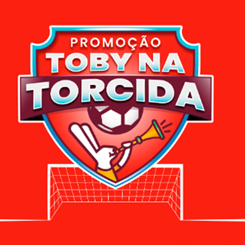 Banner quadrado da Promoção Toby na Torcida