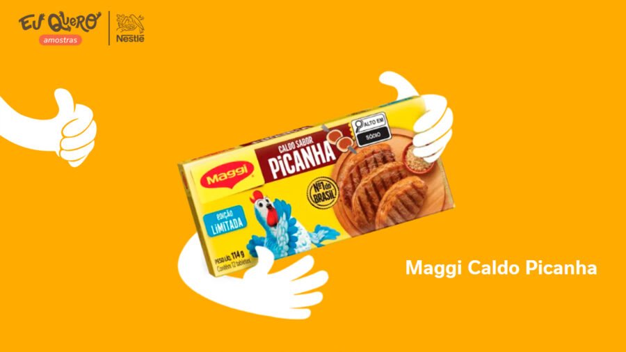 Banner da Brinde Grátis Nestlé Maggi Caldo Picanha