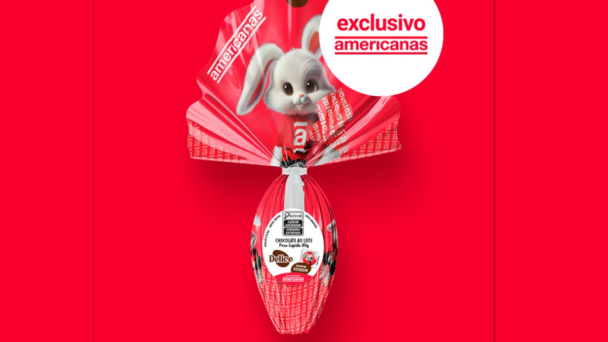 Banner da Promoção Americanas Páscoa 2026