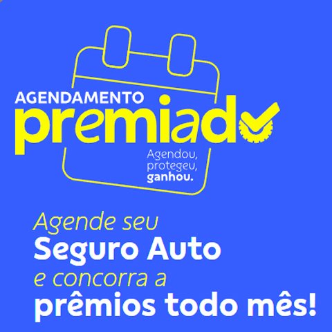Banner quadrado da Agendamento Premiado BB Seguros