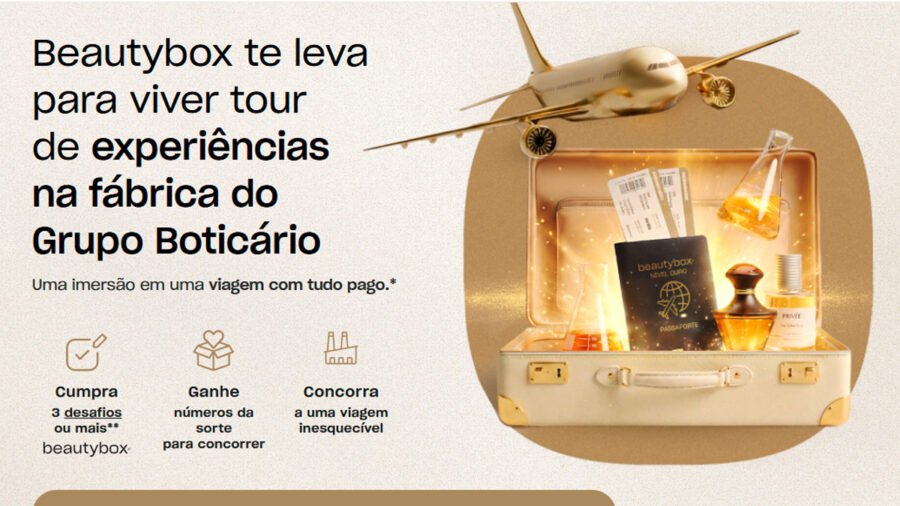 Banner da Boticário Beautybox