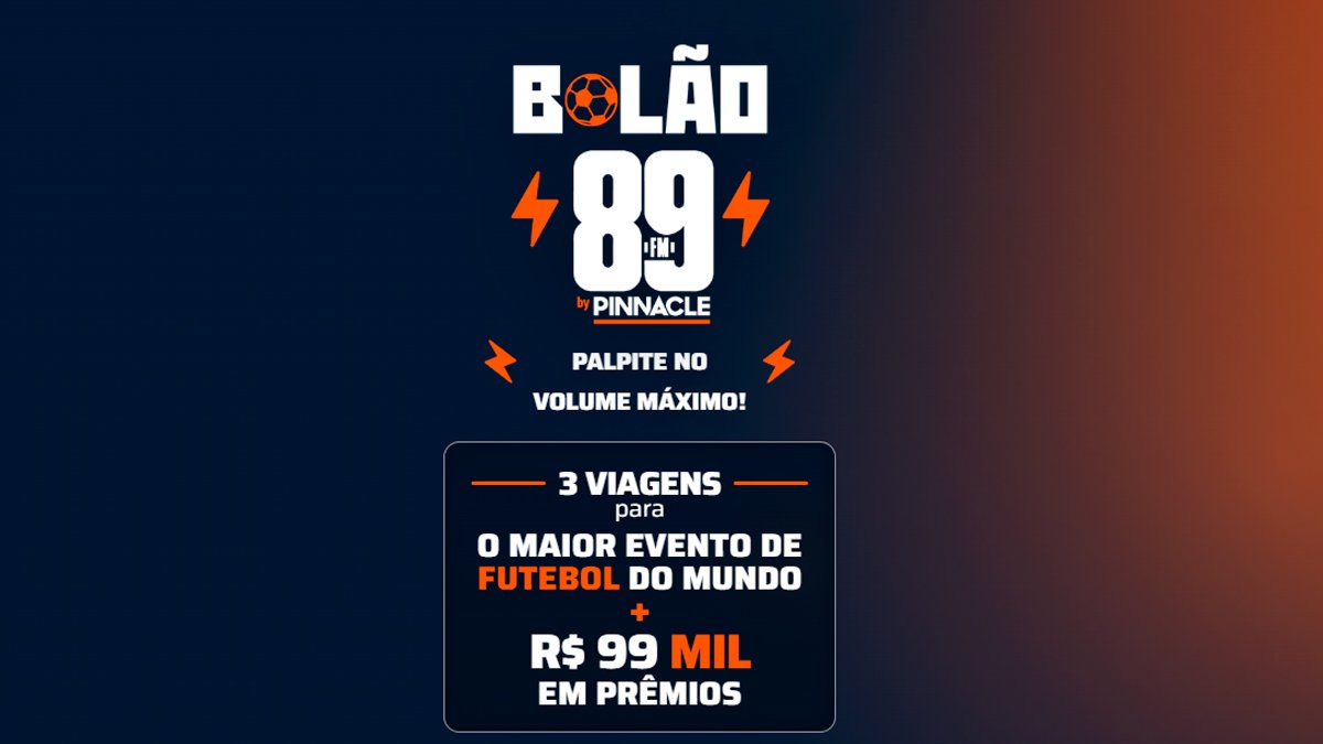 Banner da Bolão da Rádio Rock 89 FM