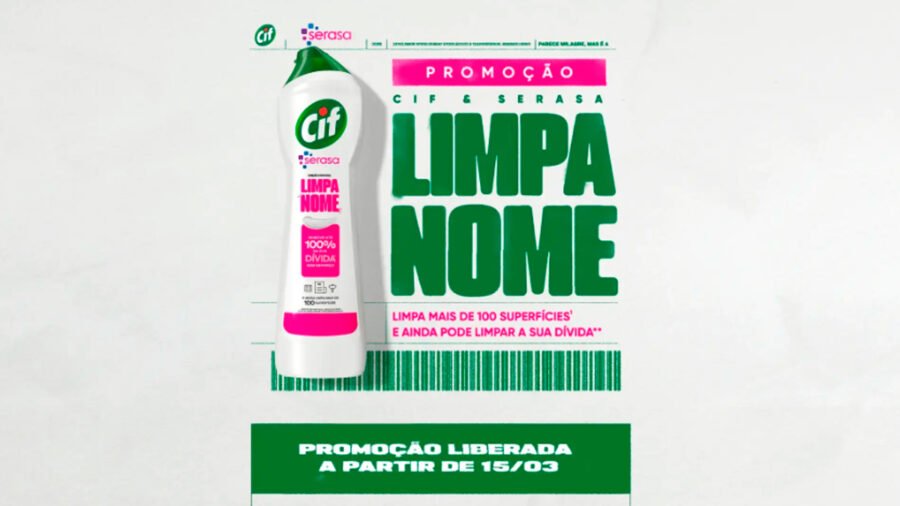 Banner da Promoção Cif e Serasa Limpa Nome