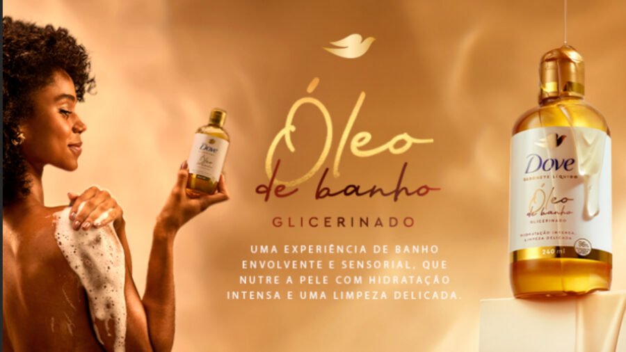 Banner da Brinde Grátis Dove Óleo de Banho