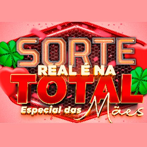 Banner quadrado da Sorte Real É Na Drogaria Total