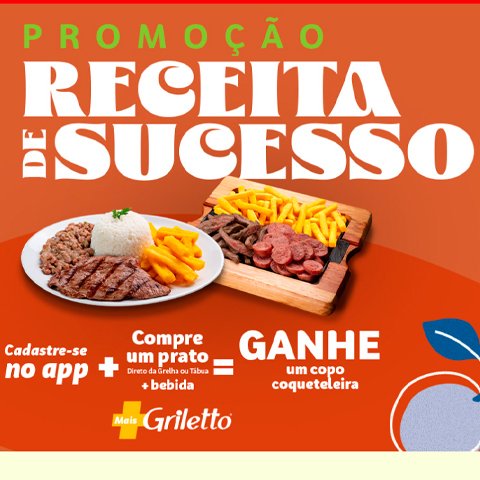 Banner quadrado da Receita De Sucesso Griletto