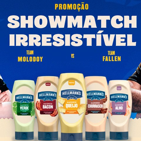 Banner quadrado da Hellmann's FURIA