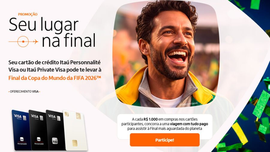 Banner da Itáu Seu Lugar na Final