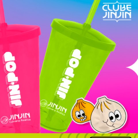 Banner quadrado da Promoção JIN JIN POP