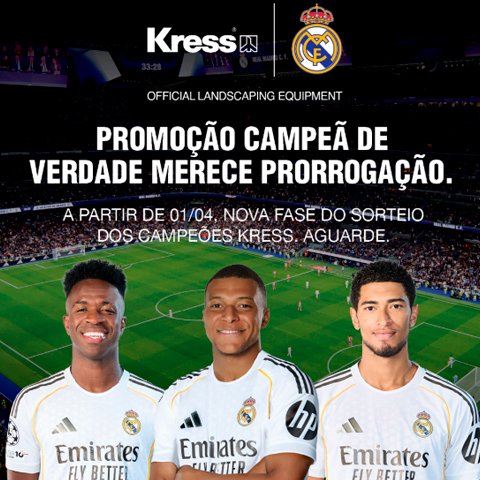 Banner quadrado da Campeões Da Kress
