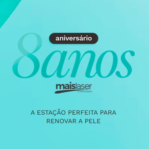 Banner quadrado da Maislaser By Ana Hickmann