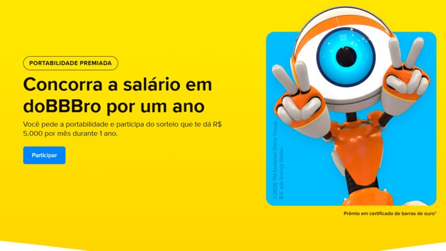 Banner da Mercado Pago Portabilidade Premiada