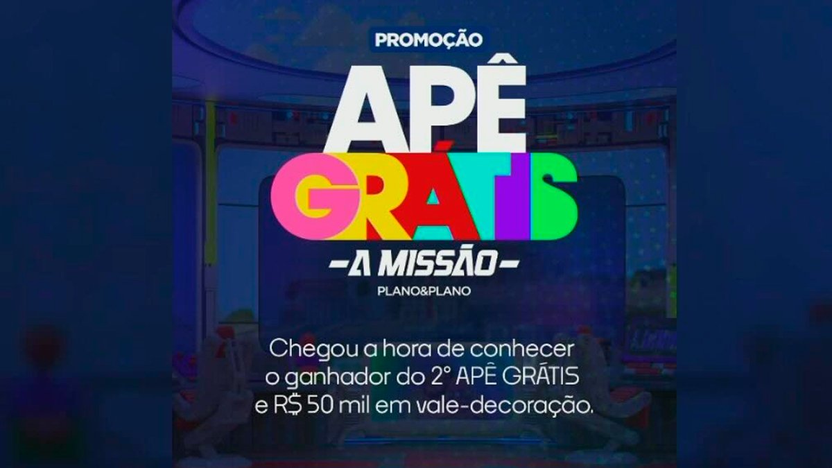 Banner da Apê Grátis Plano & Plano