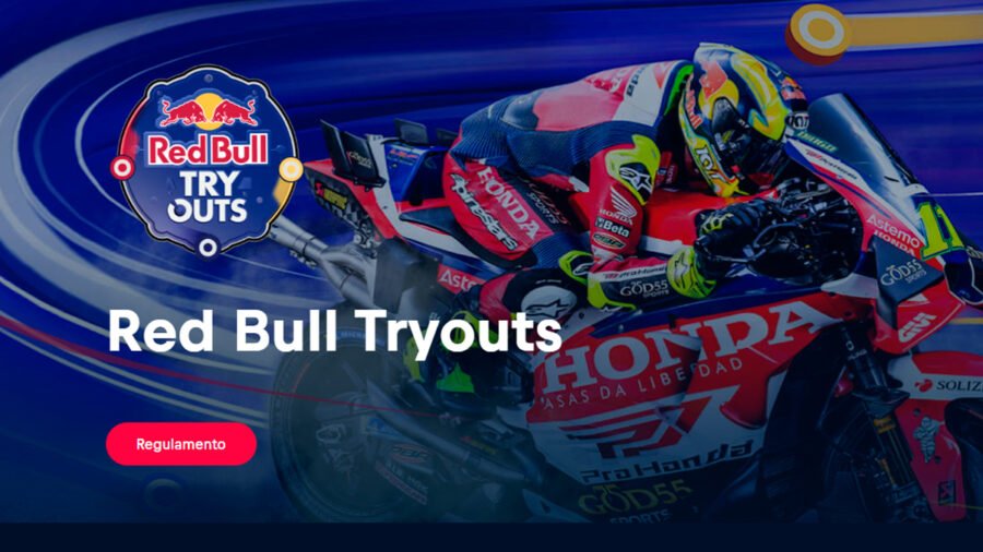 Banner da Promoção Red Bull Tryouts