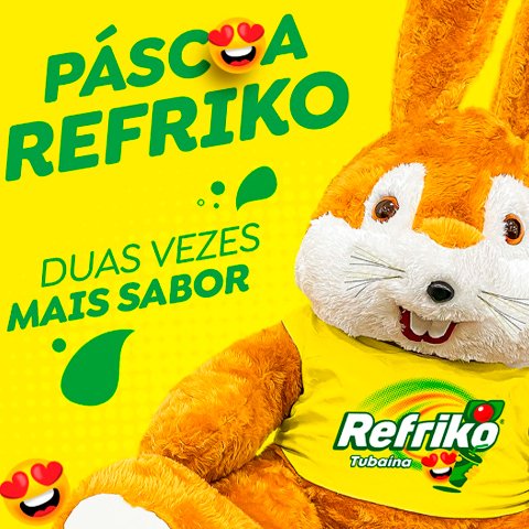 Banner quadrado da Refriko Compre e Concorra