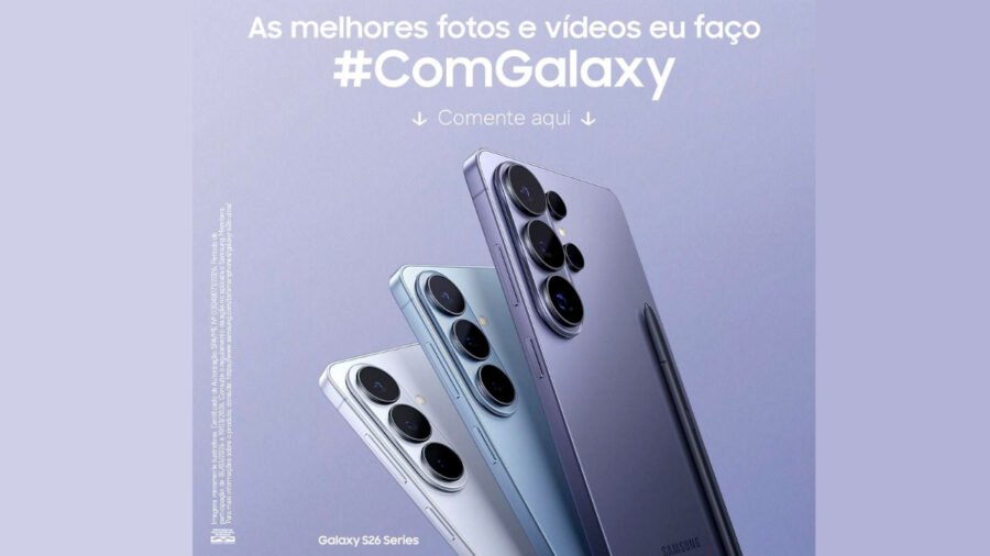 Banner da Promoção Samsung Galaxy S26