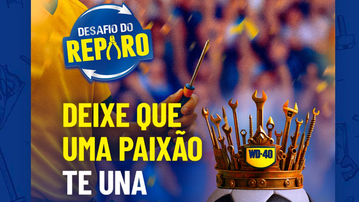 Banner da Promoção Desafio do Reparo WD-40