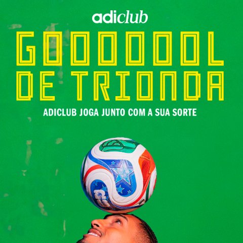 Banner quadrado da Adidas Gol de Trionda Adiclub