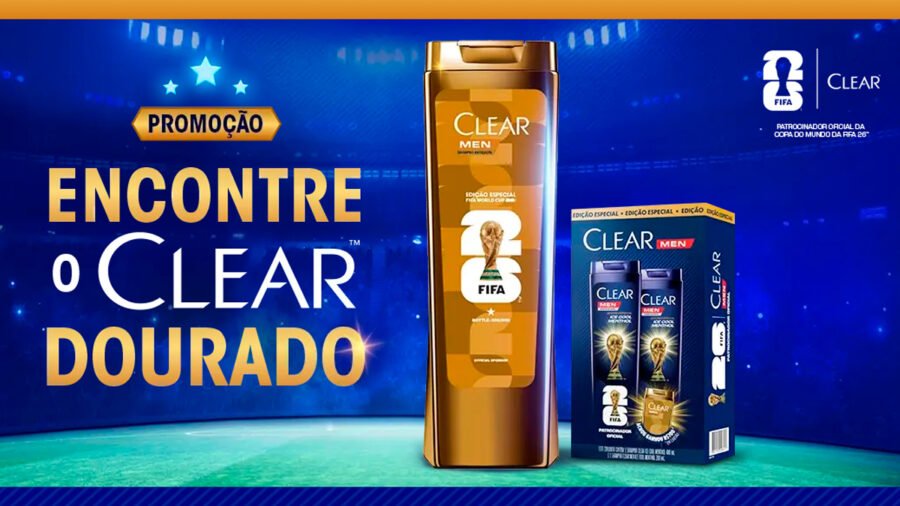 Banner da Encontre o Clear Dourado