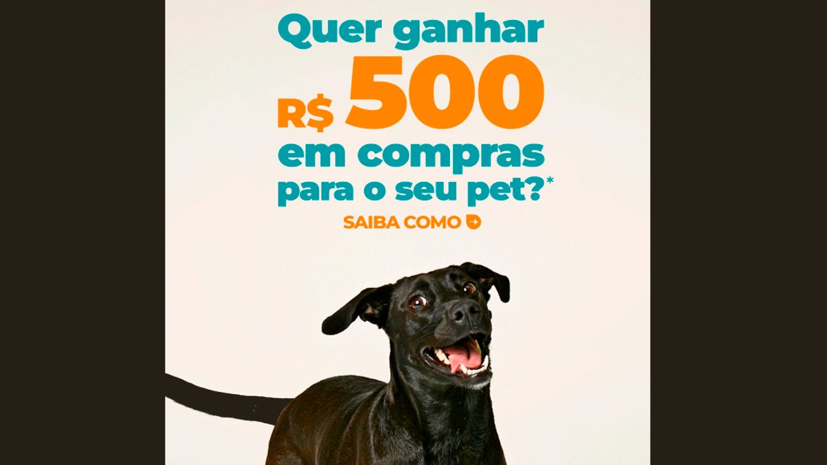 Banner da Seguidor Premiado Cobasi