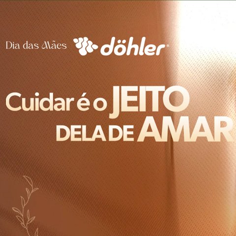 Banner quadrado da Döhler Dia das Mães