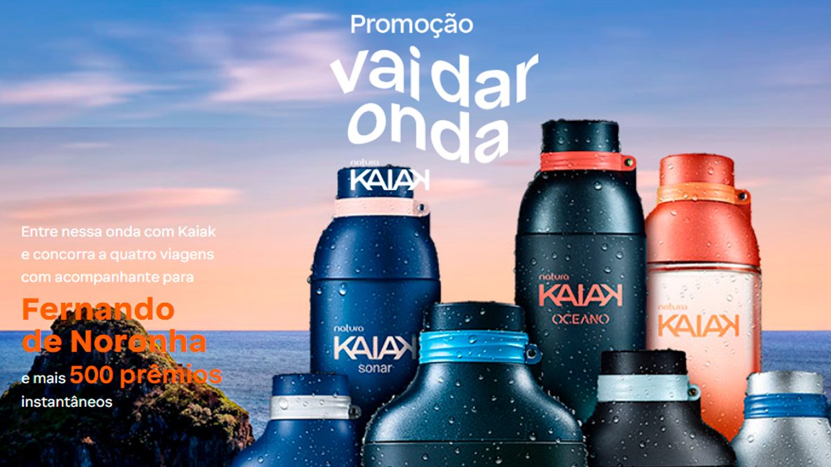 Banner da Natura Kaiak Vai Dar Onda