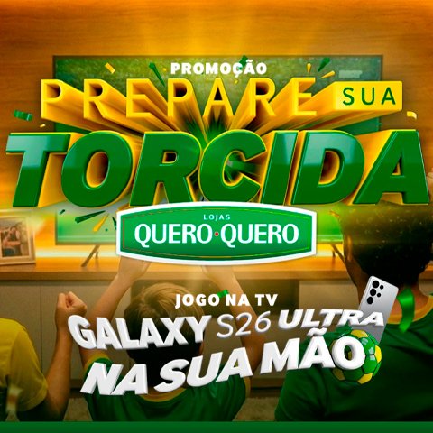 Banner quadrado da Promoção Prepare A Sua Torcida