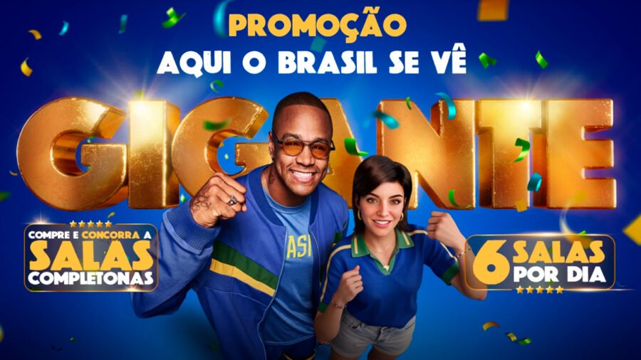 Banner da Magalu Aqui o Brasil se Vê Gigante
