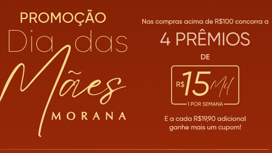Banner da Morana dia das Mães