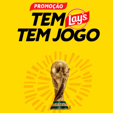 Banner quadrado da Lay's Copa do Mundo