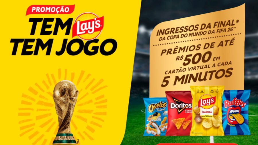 Banner da Lay's Copa do Mundo