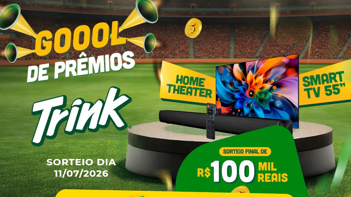 Banner da Gol de Prêmios Trink