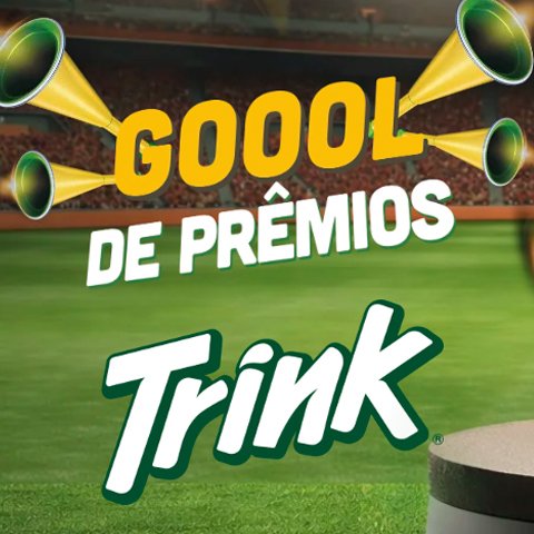 Banner quadrado da Gol de Prêmios Trink