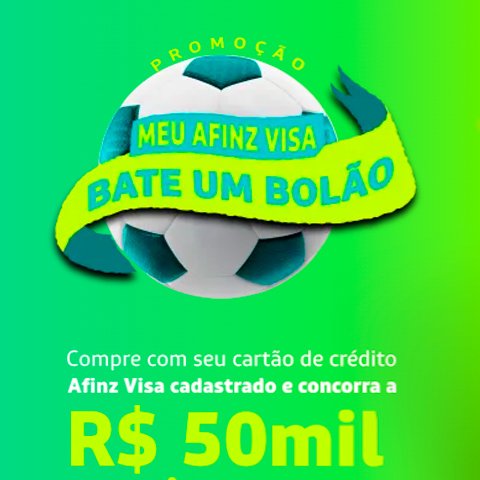 Banner quadrado da Meu Afinz Visa Bate Um Bolão