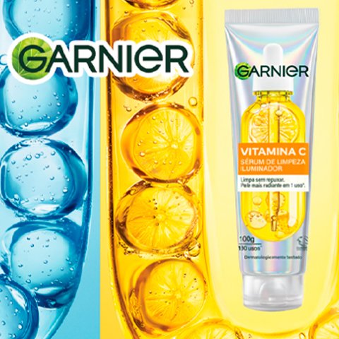 Banner quadrado da Garnier Brinde Grátis
