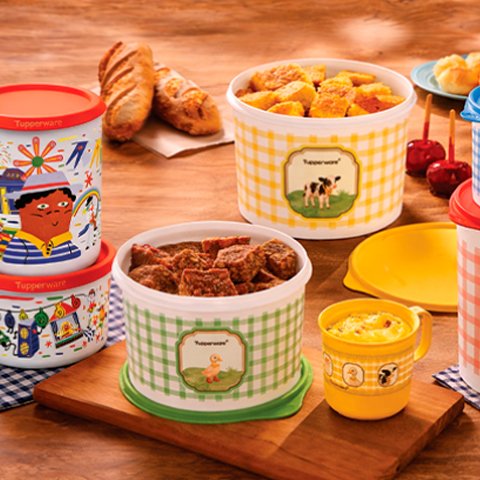 Banner quadrado da Tupperware Brinde Grátis