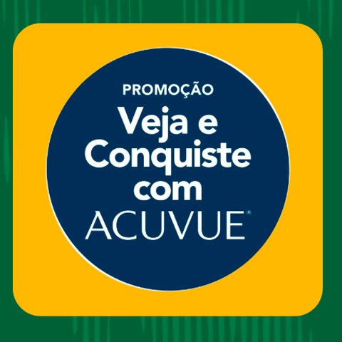 Banner quadrado da Veja e Conquiste com Acuvue