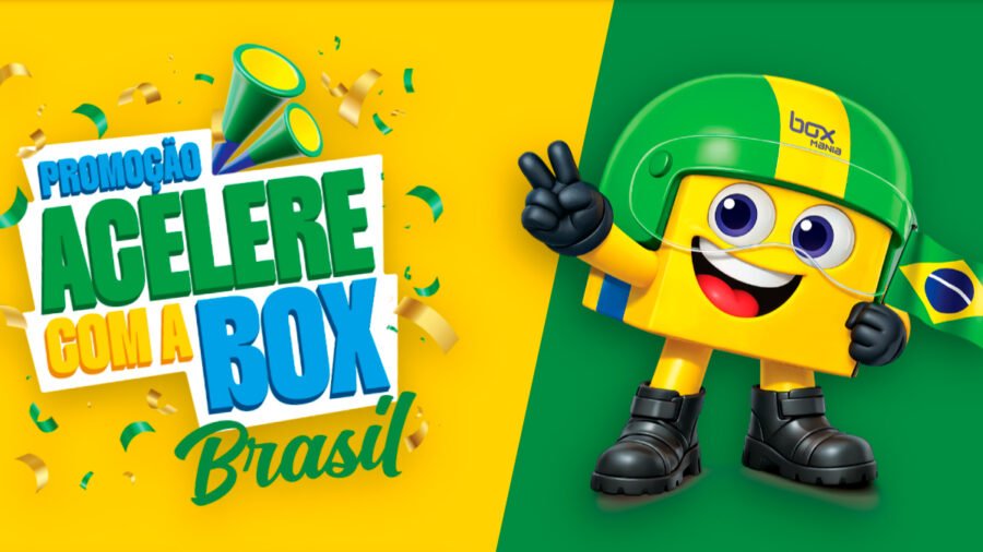 Banner da Acelere com a Box Mania