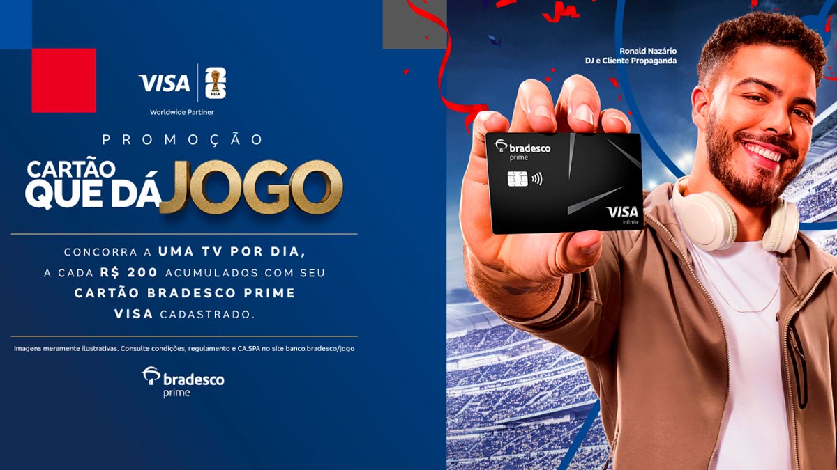 Promoção Bradesco Visa Cartão Que Dá Jogo 2026