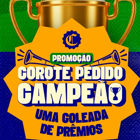 Banner quadrado da Corote Pedido Campeão