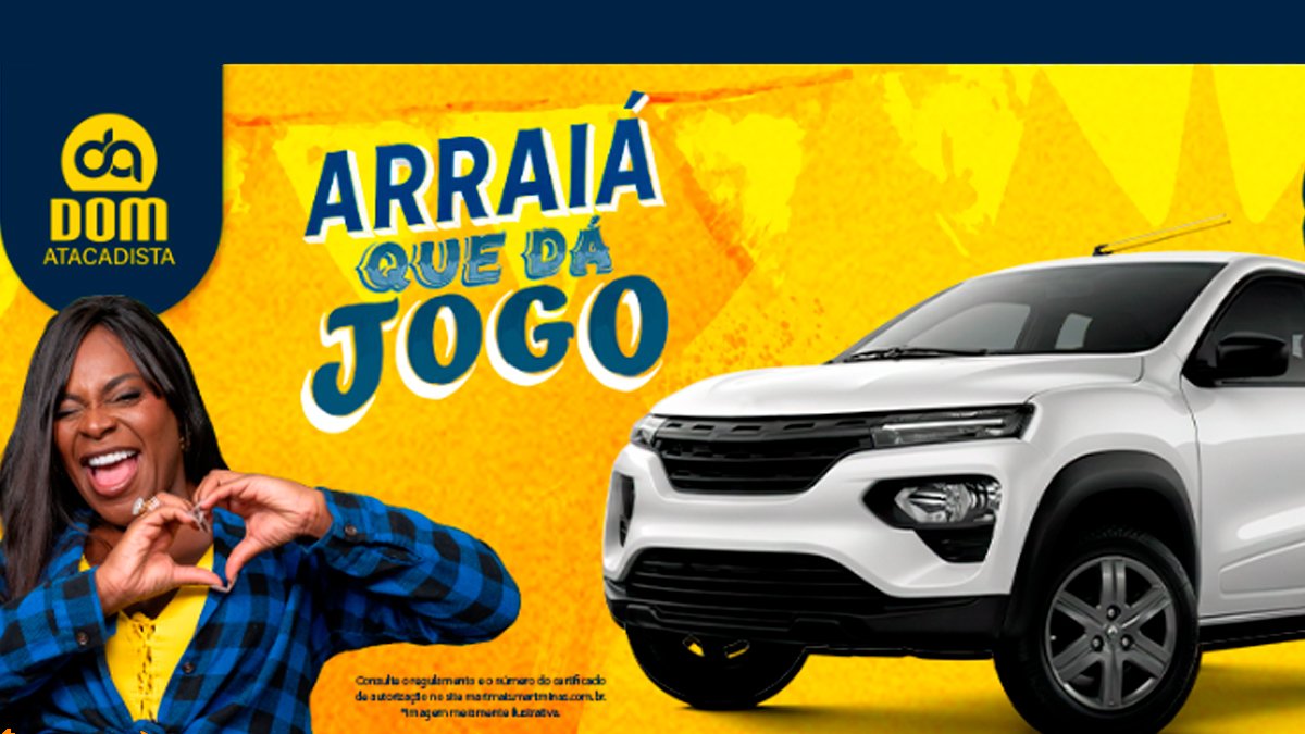 Banner da Arraiá Que Dá Jogo