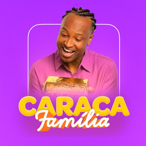 Banner quadrado da Familhão do Thiaguinho