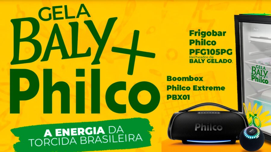 Banner da Gela Baly com Philco
