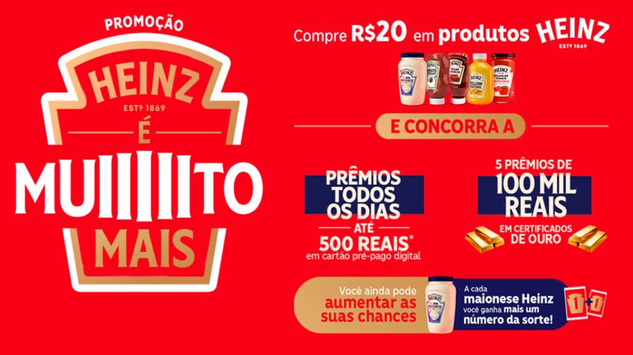 Banner da Heinz É Muiiiiito Mais