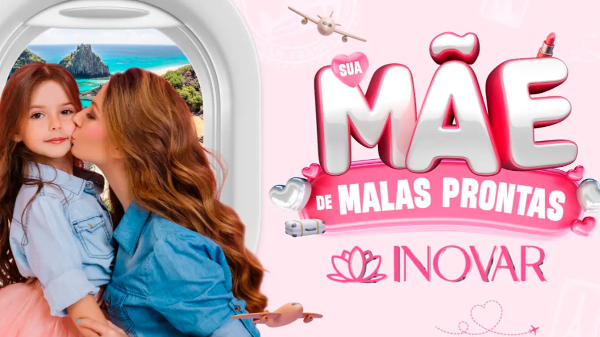 Banner da Sua Mãe de Malas Prontas Inovar