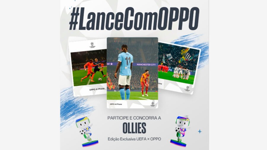 Banner da Lance com OPPO