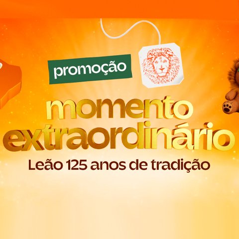 Banner quadrado da Leão Momento Extraordinário
